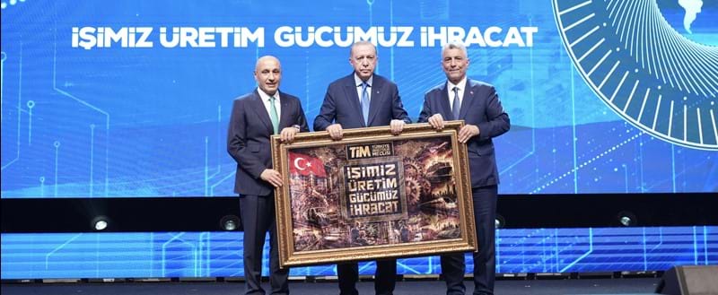 396 Milyar Dolarlık İhracatın Şampiyonları Ödüllerini Cumhurbaşkanı Erdoğan'dan Aldı